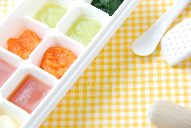 冷凍 離乳食,小松菜,離乳食,