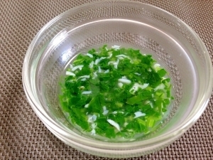 離乳食中期☆しらすと小松菜のスープ ,小松菜,離乳食,