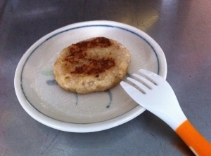 【離乳食】れんこんのおやき,離乳食,れんこん,