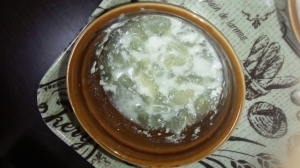 【離乳食中期】ぶどうヨーグルト,離乳食,ぶどう,