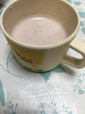 離乳食完了期☆いちごと葡萄とバナナの粉ミルク,離乳食,ぶどう,