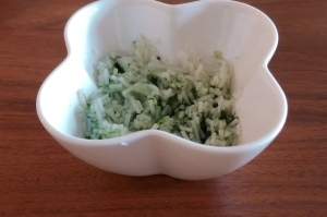 離乳食初期＊そうめんとほうれん草、しらす和え,離乳食,そうめん,