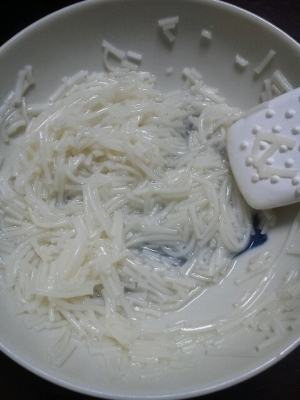 離乳食に★そうめんの冷凍,離乳食,そうめん,