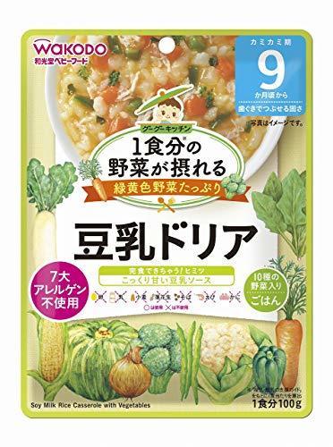 1食分の野菜が摂れるグーグーキッチン 豆乳ドリア×6袋,離乳食,豆乳,