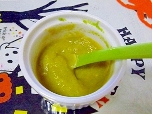 離乳食初期◎ブロッコリーとにんじん,離乳食,ブロッコリー,