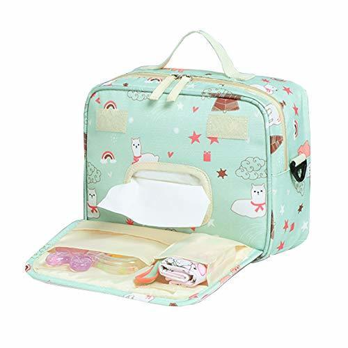 ポーチ おむつポーチオムツ入れ ベビー用品収納 ベビーおむつバッグ 小物入れ 赤ちゃん 化粧ポーチ 旅行用ポーチ (緑),おむつポーチ,