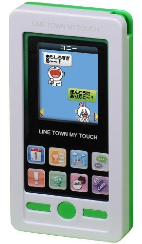 LINE TOWN マイタッチ グリーン,おもちゃ,スマホ,