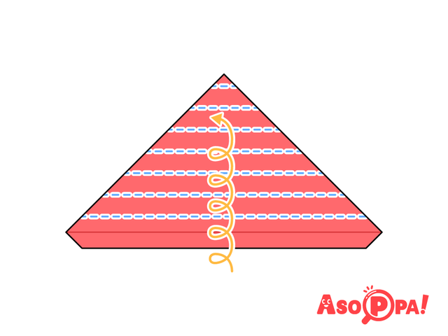 キャンディケイン,クリスマス,折り紙,