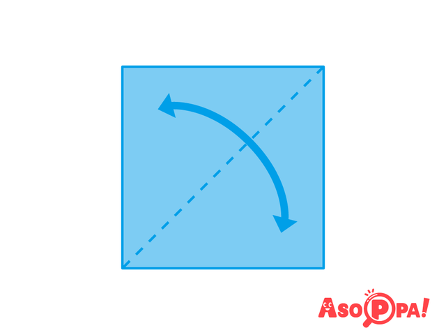 サンタクロースの顔,クリスマス,折り紙,