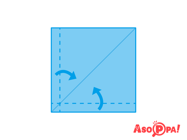 サンタクロースの顔,クリスマス,折り紙,