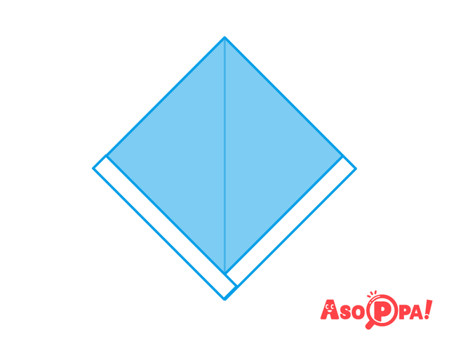 サンタクロースの顔,クリスマス,折り紙,