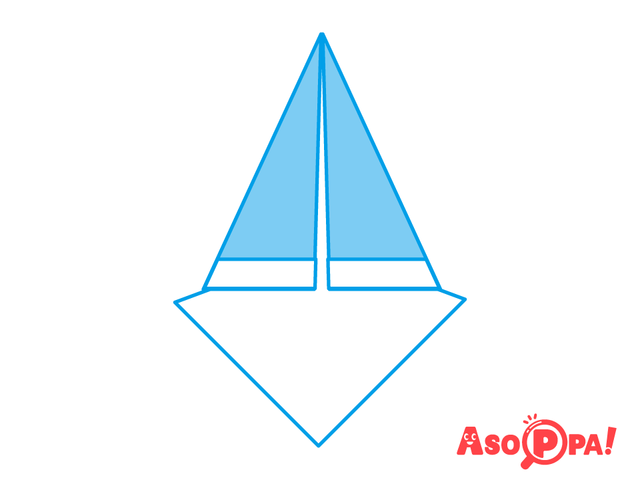 サンタクロースの顔,クリスマス,折り紙,