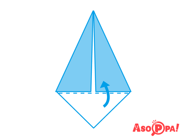 サンタクロースの袋,クリスマス,折り紙,