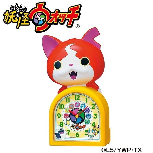 キャラクタークロック 妖怪ウォッチ,妖怪ウォッチ,キャラクター,グッズ