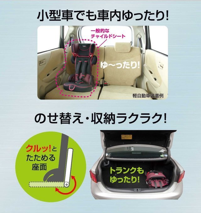 コンパクトなチャイルドシート,チャイルドシート,選び方,比較