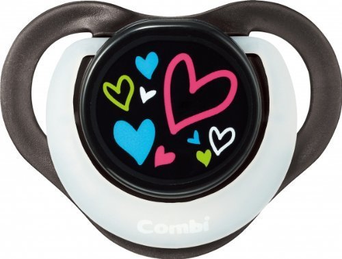 コンビ テテオ おしゃぶり 入眠ナビ サイズL クールブラック,おしゃぶり,寝かしつけ,