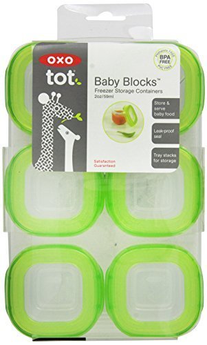 OXO Tot ベビーブロック フリーザーコンテナS 【離乳食】【冷蔵・冷凍用】【密閉容器】 FDOX6112300,離乳食,冷凍,容器