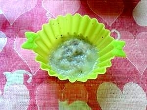 <離乳食初期>しらす大根のミルク煮,しらす,離乳食,初期