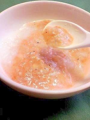 【離乳食（初期）】人参＆シラスのリゾット風,しらす,離乳食,初期