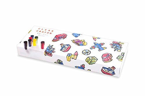 コクヨ 透明くれよん10色 KE-AC18,透明,クレヨン,使い方