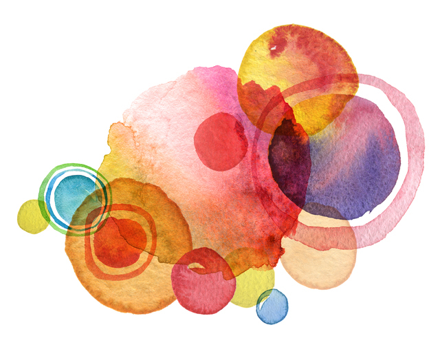 水彩画,透明,クレヨン,使い方