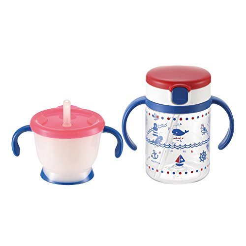 リッチェル アクリア いきなりストローマグセット ネイビーブルー,ストローマグ,おすすめ,