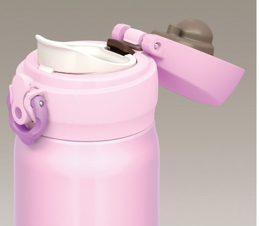 サーモス 水筒 真空断熱ケータイマグ 【ワンタッチオープンタイプ】 0.35L パウダーピンク JNL-350 PWP ,粉ミルク,持ち運び,おすすめ