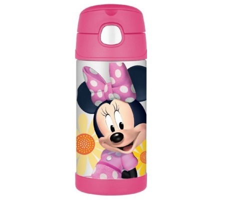 かわいいミニーマウスの携帯マグ,子ども,水筒,おすすめ