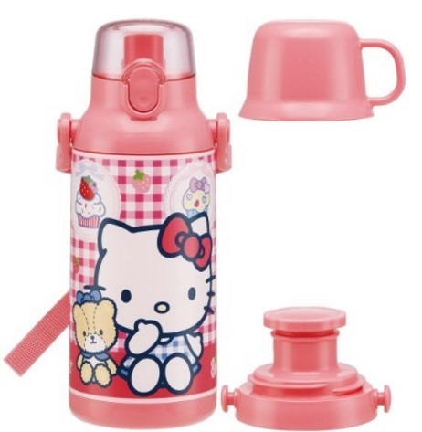 2WAYのハローキティ保冷水筒,子ども,水筒,おすすめ