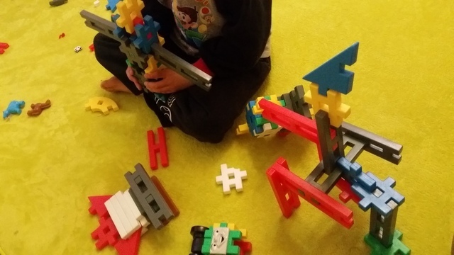 ニューブロックで遊ぶ,ニューブロック,おすすめ,作り方