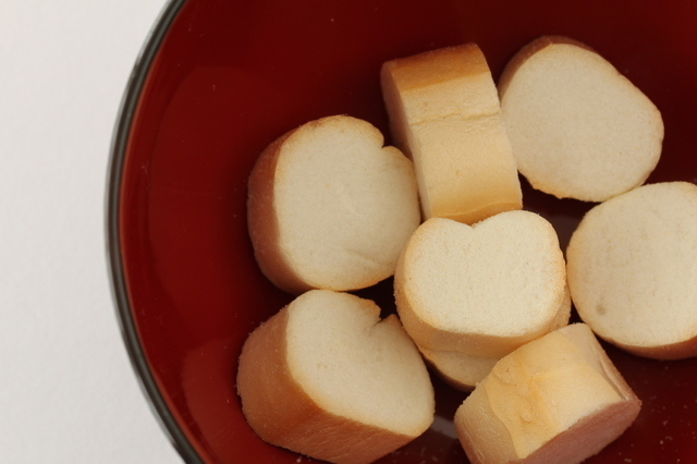 お椀に入った麩,離乳食,麩,