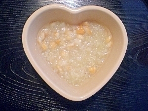 離乳食☆ ジャガ芋と玉ねぎと麩のとろとろ,離乳食,麩,
