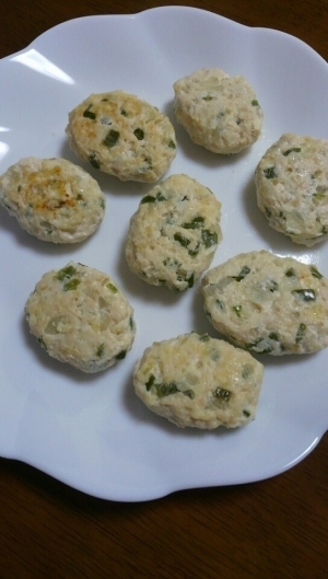 【離乳食後期】簡単!豆腐ハンバーグ,離乳食,豆腐ハンバーグ,