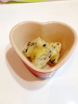 さつまいもとひじきとバナナの蒸しパン★離乳食,離乳食,ひじき,