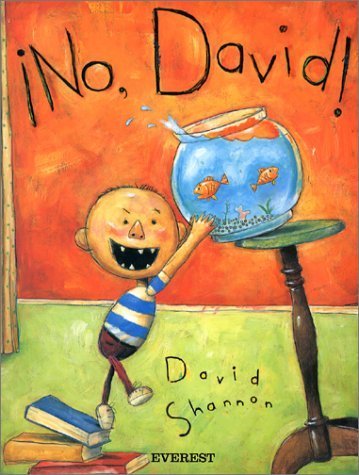 No, David! [Spanish Language Edition],絵本,おすすめ,4歳