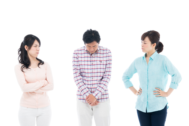 浮気,夫婦喧嘩,