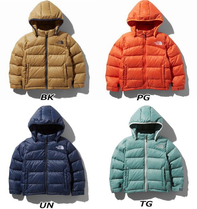ノースフェイス（ノースフェイス） アコンカグアジャケット（キッズ） ACONCAGUA JACKET NDJ18050 保温 ダウン 中綿 （ブラック/１２０/Jr）,キッズ,ダウン,