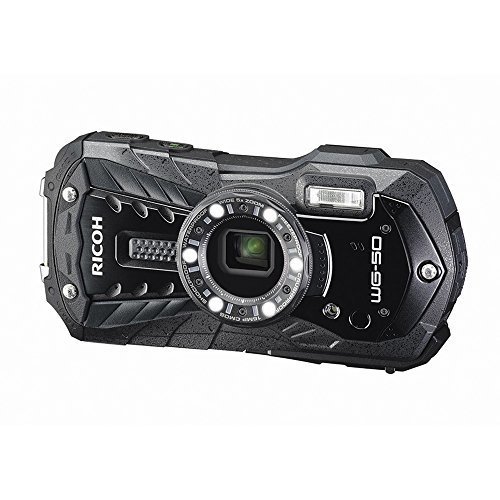 RICOH 防水デジタルカメラ RICOH WG-50 ブラック 防水14m耐ショック1.6m耐寒-10度 RICOH WG-50 BK 04571,デジタルカメラ,おすすめ,