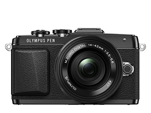 OLYMPUS PEN E-PL7 14-42mm EZレンズキット ブラック ミラーレス一眼 E-PL7 EZ LKIT BLK,デジタルカメラ,おすすめ,