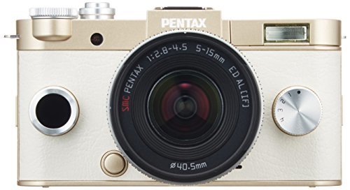 PENTAX ミラーレス一眼 Q-S1 ズームレンズキット [標準ズーム 02 STANDARD ZOOM] ゴールド 06239,デジタルカメラ,おすすめ,