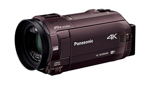 Panasonic デジタル4Kビデオカメラ WX995M 64GB ワイプ撮り あとから補正 ブラウン HC-WX995M-T,デジタル,ビデオ,カメラ