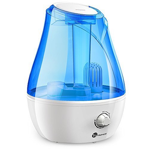 加湿器 TaoTronics 大容量3.5L 連続加湿40時間 省エネ 最大300mL/h 超音波クールミスト【一年間安心保証付き】 約15畳 水質浄化 空焚き防止機能付 ミストの出力調整可能 連続加湿 垂直方向噴出 TT-AH005,家電,おすすめ,ファミリー