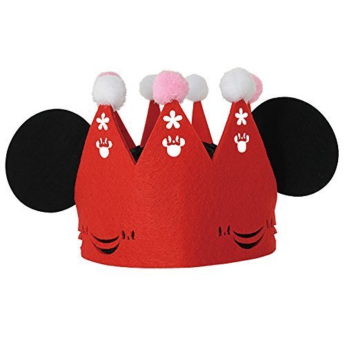 ノルコーポレーション メモリコ memorico スペシャルフェルトクラウン ミニーマウス,誕生日,飾り,