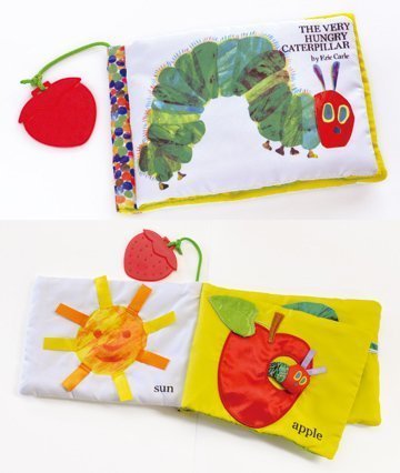 ギフトシール付 エリック・カール はらぺこあおむし どこでもソフトブック 4955303703003,出産祝い,布絵本,