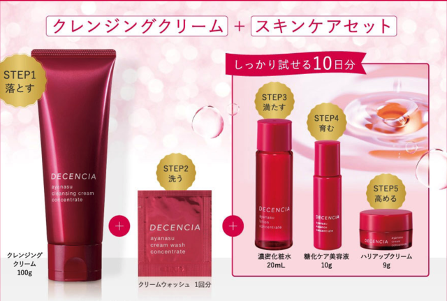 DECENCIA「アヤナス」艶肌体験スペシャルセット,30代,基礎化粧品,おすすめ