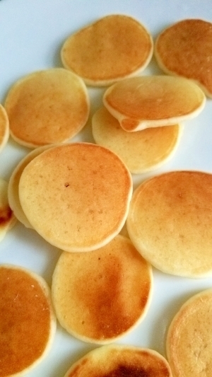 離乳食☆さつまいも入りホットケーキ,離乳食,朝ごはん,