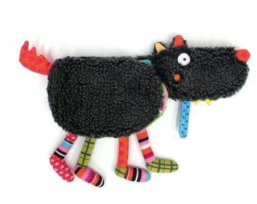 エブロボ Ebulobo くいしんぼうルールー 仕掛けいっぱい絵本 743004,赤ちゃん,布絵本,