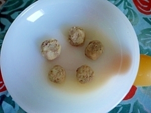 離乳食☆レバーとジャガイモのボール（手づかみ食べ）,離乳食,鉄分,