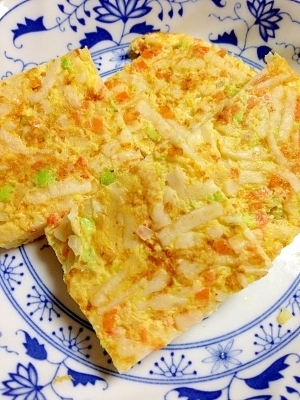 離乳食☆うどんたまごとじ（枝豆編）,離乳食,枝豆,