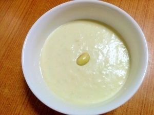 【離乳食】枝豆ポタージュ,離乳食,枝豆,